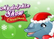 Игра для девочек Новогоднее Шоу Дельфинов