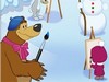 Маша и медведь: школа рисования
